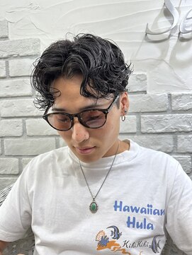 ヘアーグランデシーク(Hair Grande Seeek) ラルフカール/メンズパーマ/ツイストスパイラルパーマ