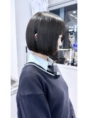 あご下1cm丸みボブ【大阪】