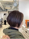 赤羽大人女性綺麗なシルエットショート2025人気カット