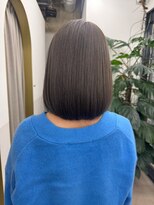 ロウ 町田(ROW)&nbsp;大人かわいいエギョモリ ミルクティーブラウン ひし形シルエット