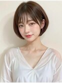 ショート/顔周り/レイヤーカット/前髪/ハイライト/本八幡