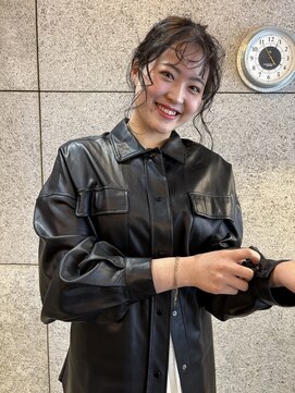 リンダ ルーナ(LINDA Luna) パーマ風/暗髪/パーマ風/パーマ/札幌/さっぽろ/北12条/北18条