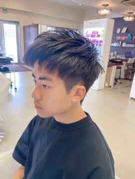 浪漫館 アールズコート(R's Court) メンズツーブロックベリーショート @木原 4.20