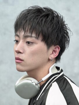 クロムトウキョウ ザ バーバー ネオン 新宿店(CHROM TOKYO the Barber ne/on) エアリーショートマッシュ