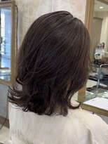 ミングル(MINGLE)&nbsp;ミディアムレイヤーグレージュ