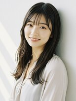 ガーディナ(Gardina)&nbsp;グレージュカラー 透明感カラー ウェーブヘア 顔周りカット 20代