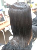 ナチュラルストレート×柔らか艶髪