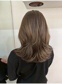 暗めカラー/グランマッシュ[レイヤーカット/髪質改善/銀座]