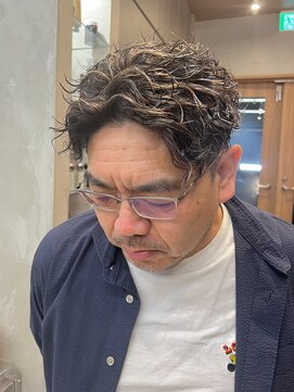 エリマバイフィフス 調布(elima by fifth) コントラストハイライトパーマツイストスパイラルパーマ波巻き