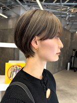 ピークアブー 原宿ハラカド(PEEK-A-BOO) ☆大人丸みショートカット毛流れ原宿30代40代50代