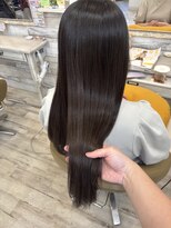 フゥカ 売市店(fuka)&nbsp;【 髪質改善！艶カラー☆】マロンブラウン×髪質改善