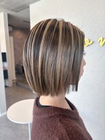 リアヘアー(Li'a hair)&nbsp;切りっぱなしバレイヤージュ