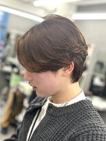 オーバルバイアピッシュ(OVARL by apish)&nbsp;毛流れセンターパート/ニュアンスパーマ/フェザーパーマ/原宿