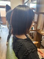 トリコ プラス 本八幡店(TORICO plus)&nbsp;癖毛にお悩みの方にもおすすめ！切りっぱなしロブ