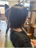 癖毛にお悩みの方にもおすすめ!切りっぱなしロブ