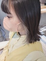 ベベ マルヤマ('BEBE maruyama) ミディアムボブ フェイスフレーミング