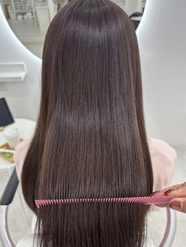 アイニ 天王寺アポロ店(aini) 艶々ブラウンカラー・ショコラブラウン〈airi〉