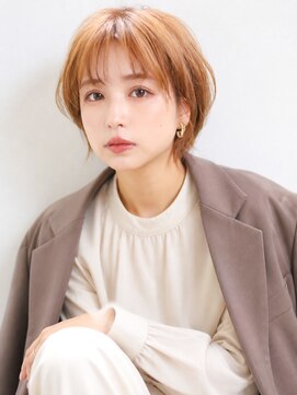 ソレア(SOLEA) 20代30代40代50代髪質改善ミルクブラウンナチュラルショート