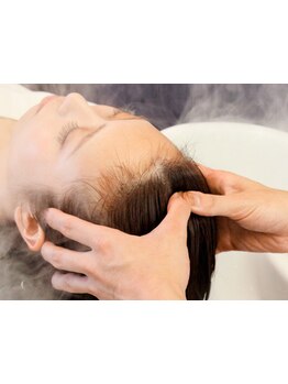 髪と頭皮のケアはもちろん、肩コリ、頭のコリ、目の疲れにも…忙しい毎日に極上のリラックスタイムを―。