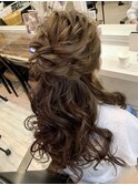 お呼ばれヘアセット♪