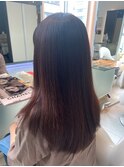 白髪染めのロングヘアのケアに、オージュア！