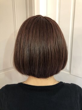 ロンドアベニール 北千住(Lond avenir) ピンクブラウンボブ
