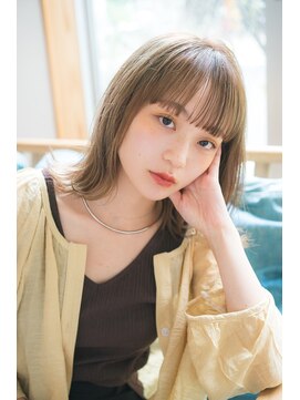 ベイルーム(BAYROOM by HONEY omotesando) 【BAYROOM】切りっぱなし×外はね×ワイドバング