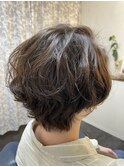 ショートボブカール