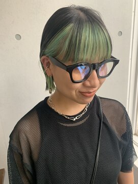 遊人セントラル(CENTRAL) [心斎橋/難波］アッシュブラック＆個性的デザインカラー