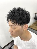 ワイルドアップバングショート