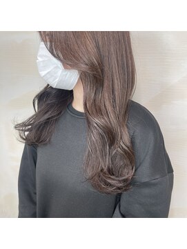 アンククロス 表参道(ANKH CROSS) オリーブブラウン×韓国風レイヤー