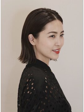 アンベリールフルー(EMBELLIR fleur) ミニマムボブスタイル 30代/40代/50代