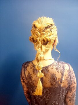 ヘアリゾートエーアイ 高田馬場店(hair resort Ai) 20代30代40代マロンベージュ/Aラインボブ/かきあげ[高田馬場駅]