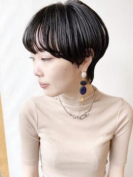 モリオ フロム ロンドン 成増店 【morio成増/ムラマツ】大人かわいいマッシュショート黒髪