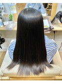 【酸性ケラスト】パヤくせ毛の黒髪高校生でも超艶髪へ