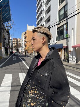 メリケンバーバーショップ フクオカ(MERICAN BARBERSHOP FUK) 上質パーマスキンフェード