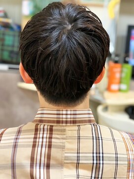 インタークロス 20代30代40代メンズ刈り上げ韓流マッシュ爽やかビジネス