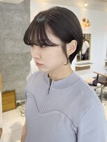 センスヘア(SENSE Hair) ショートにも似合う透明感カラー！マットグレージュ