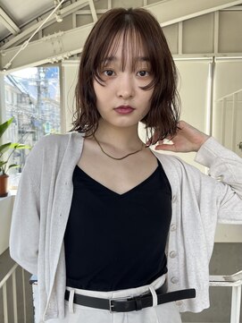 アクアオモテサンドウ(ACQUA omotesando) △ゆるふわボブパーマデジタルパーマミディアムヘアロブヘア