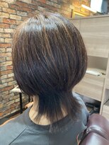 サミュゼ(s'amuser)&nbsp;ワンレンウルフボブ