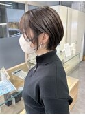 大人美人ショート☆グレージュ【村山武史】
