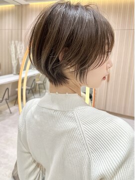 ロンド アンブル 四条烏丸(Lond ambre) 川村利幸/大人美人ショート×グレージュ