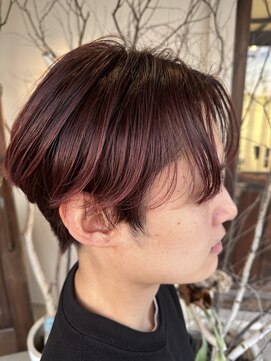 フランジェッタヘアー(Frangetta hair) メンズショート