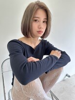 レンク(LENC) ハイトーンボブスタイル