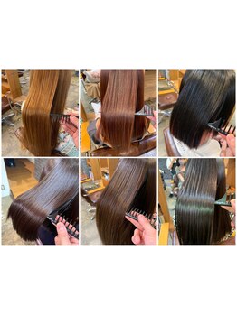 髪にドラマを導入サロン☆乾かすだけでまとまる艶髪へ！自然な仕上がりで、毎朝のスタイリングも簡単に♪