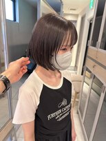 ヘアサロンガリカアオヤマ(hair salon Gallica aoyama)&nbsp;【坂本拓麻】乾かすだけでまとまるボブにこっくりマロンベージュ