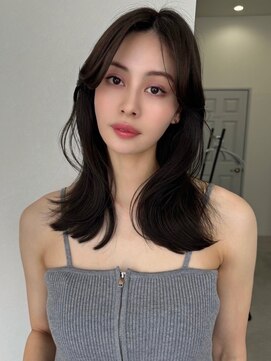 ソヨン 名古屋店(SOYON) フェミニンロング/似合わせカット/メルティカラー/かきあげ前髪