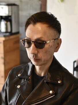 リム メンズヘア(LIM men's hair) 渋髪濡れ感ジェットアップバング【メンズカット/倉敷/中島】