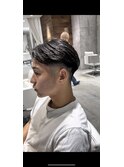毛流れセンターパート