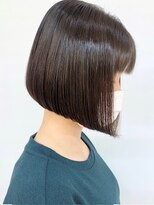 クオリス 上板橋店(QUALIS)&nbsp;20代30代40代前下がりストレート小顔補正立体カット